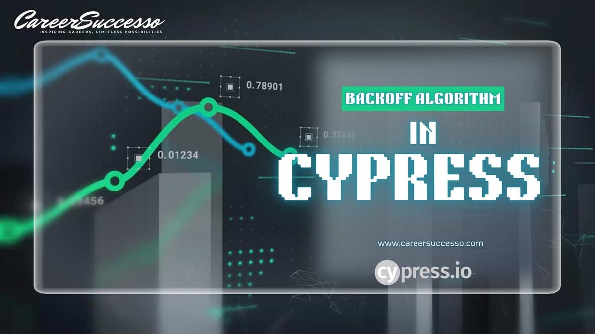 Exponential Backoff Algorithm in Cypress