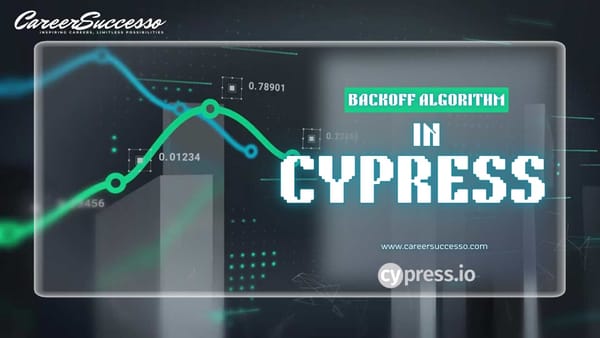 Exponential Backoff Algorithm in Cypress | careersuccesso.com